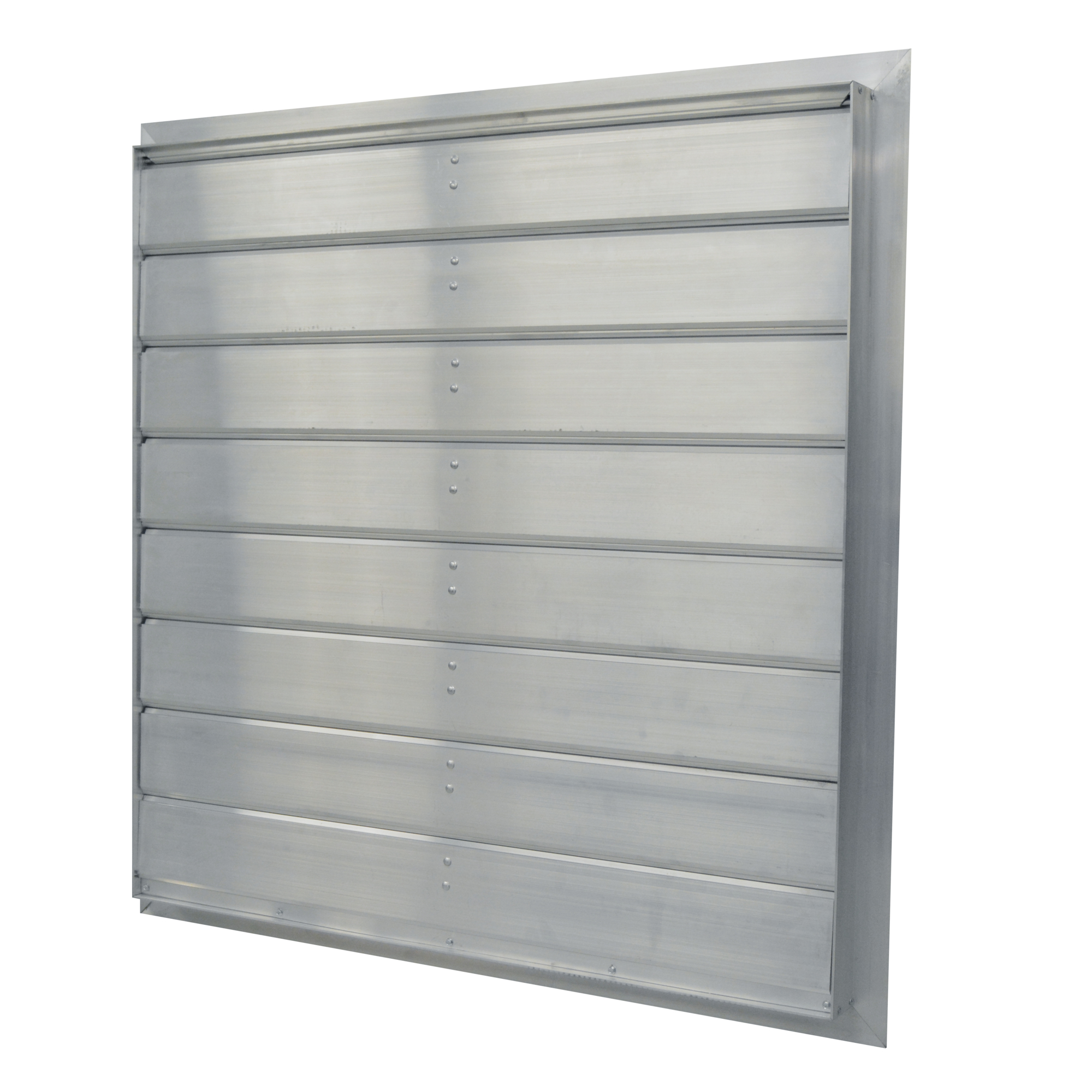 Canarm, Canarm Graivty Back Draft Damper, Material Aluminum, Height 8 in, Width 40 in, Model# SR3236X36